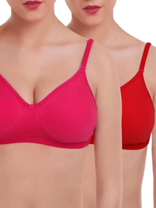 set of 2 floral patch backless bra - 16159564 - Very Small Image - 1