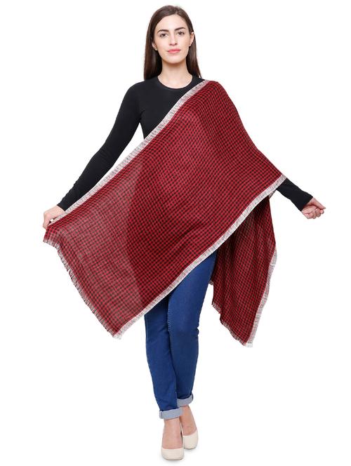 red viscose scarf - 16168517 - Very Small Image - 1