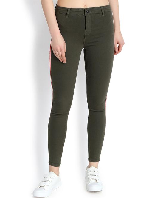 high side taped jeans - 16168843 - Very Small Image - 1