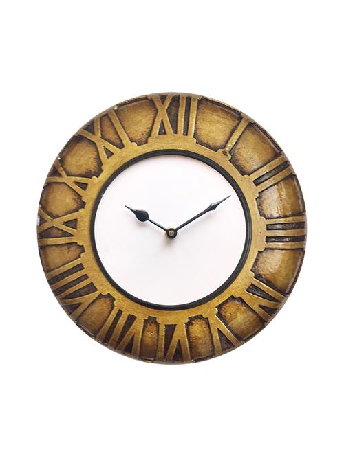handcrafted wooden analog wall clock - 16169188 - Very Small Image - 1