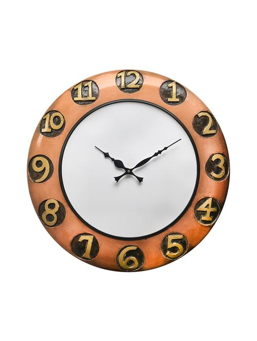 handcrafted wooden analog wall clock - 16169189 - Very Small Image - 1
