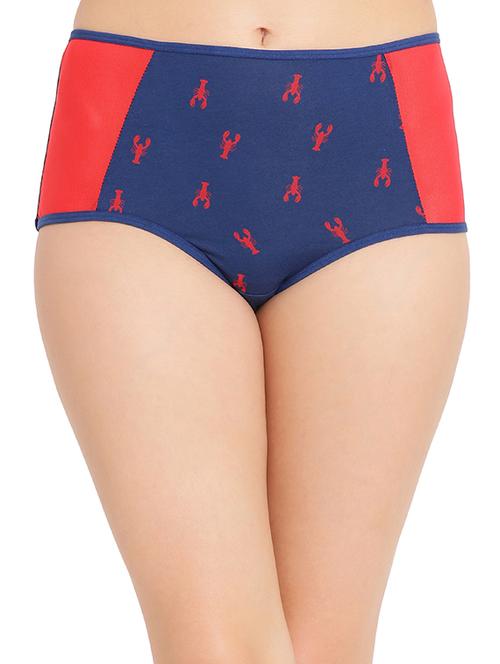 high rise color block hipster panty - 16169753 - Very Small Image - 1