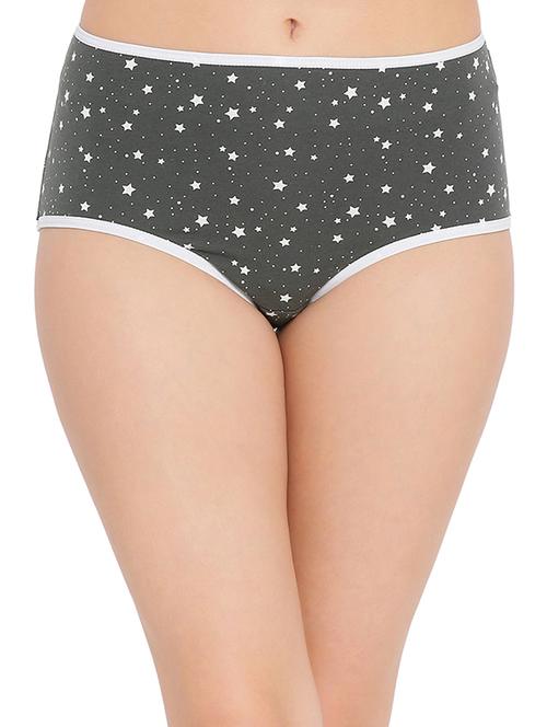 contrast seam star print hipster panty - 16169769 - Very Small Image - 1