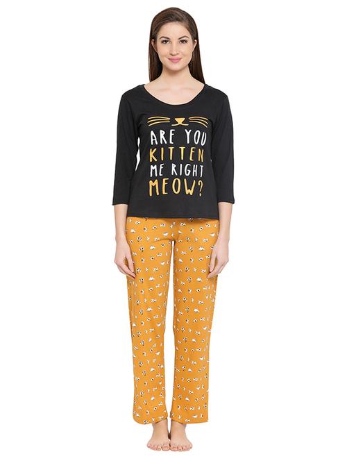 quirky text nightwear set - 16169995 - Very Small Image - 1