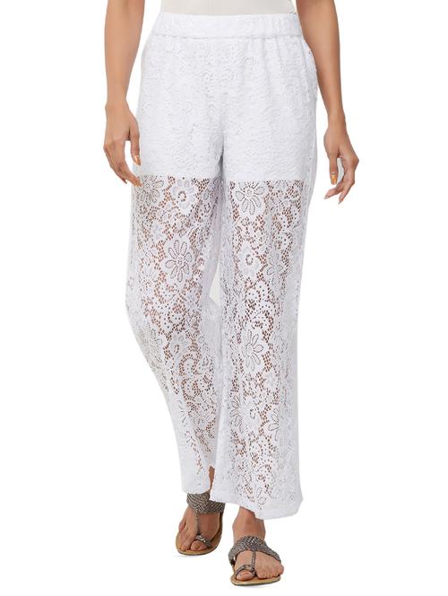 net solid palazzo - 16170759 - Very Small Image - 1