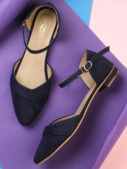 blue closed back sandals - 16170944 - Very Small Image - 1