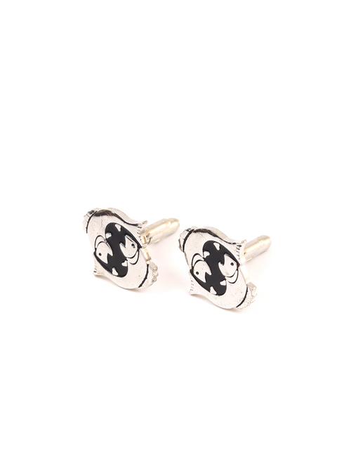 silver metal cufflink - 16173523 - Very Small Image - 1