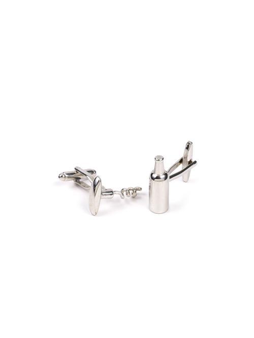 silver metal cufflink - 16173552 - Very Small Image - 1