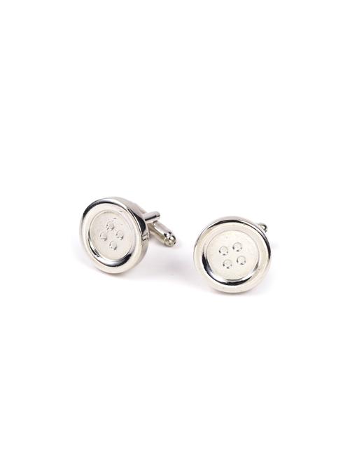 silver metal cufflink - 16173571 - Very Small Image - 1