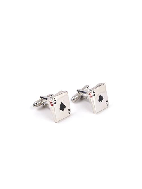 silver metal cufflink - 16173576 - Very Small Image - 1