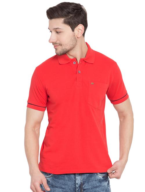 red solid t-shirt - 16173906 - Very Small Image - 1