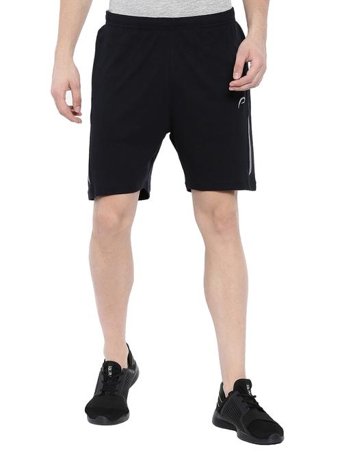 navy blue solid shorts - 16178755 - Very Small Image - 1