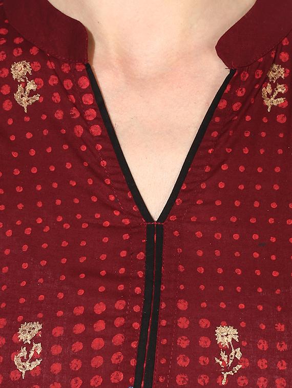 women's flared kurta - 16179273 - Standard Image - 3