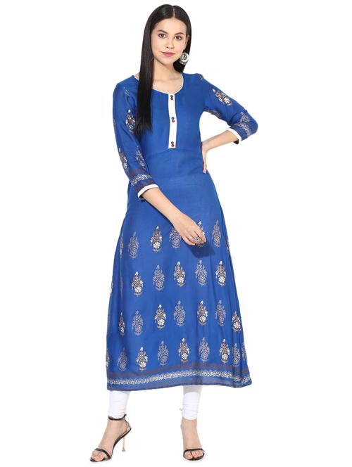 women's a-line kurta - 16179294 - Very Small Image - 1