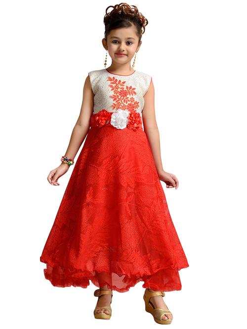red net party gown - 16184361 - Very Small Image - 1