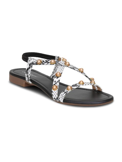 black back strap sandals - 16189898 - Very Small Image - 1