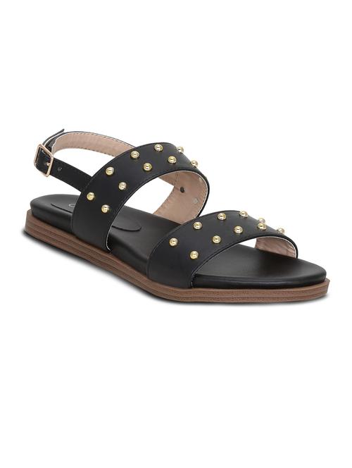 black back strap sandals - 16189901 - Very Small Image - 1