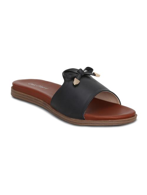 black slip on sandals - 16189904 - Very Small Image - 1