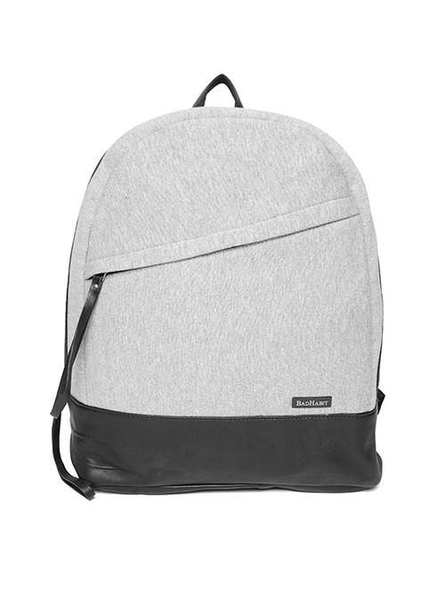 grey & black canvas backpack - 16193278 - Very Small Image - 1