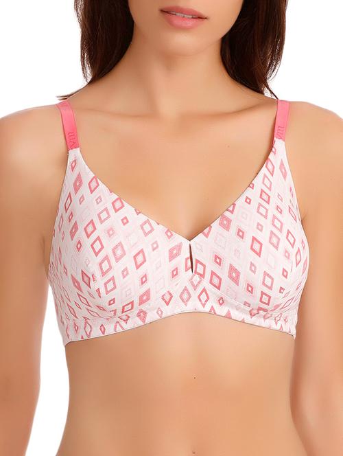 geometric printed t-shirt bra - 16194047 - Very Small Image - 1