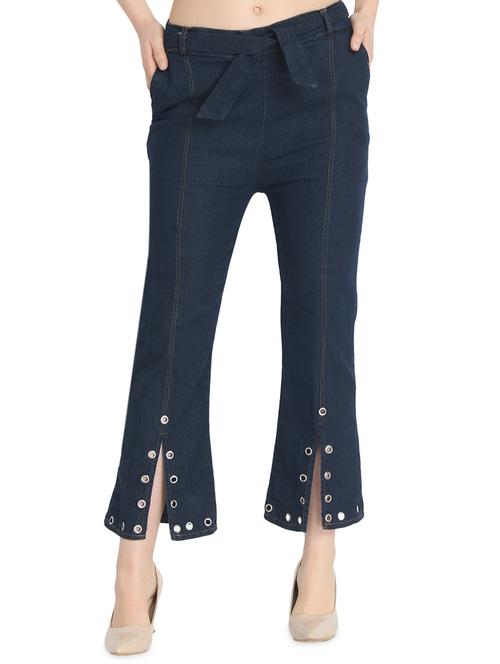 tie front embellished jean - 16194624 - Very Small Image - 1