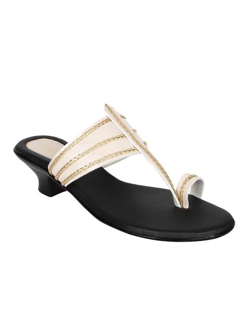 beige one toe sandals - 16198560 - Very Small Image - 1