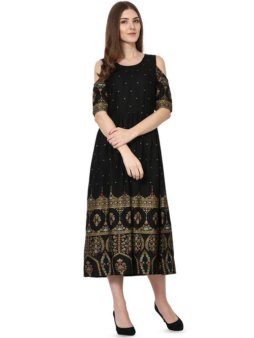 women's  polka dots dress - 16200600 - Very Small Image - 1