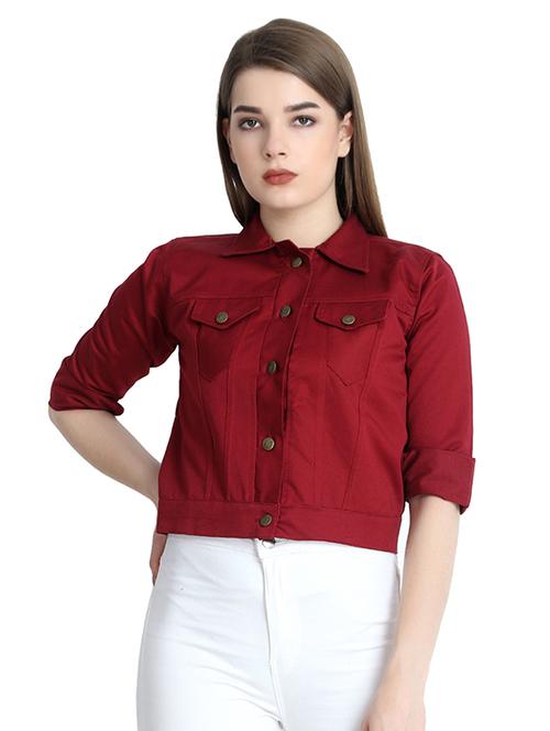 roll up sleeved pocket patch jacket - 16208426 - Very Small Image - 1