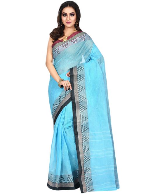 temple border tant saree - 16210225 - Very Small Image - 1