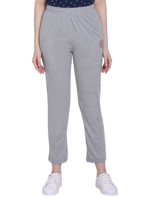 high rise solid track pant - 16214468 - Very Small Image - 1
