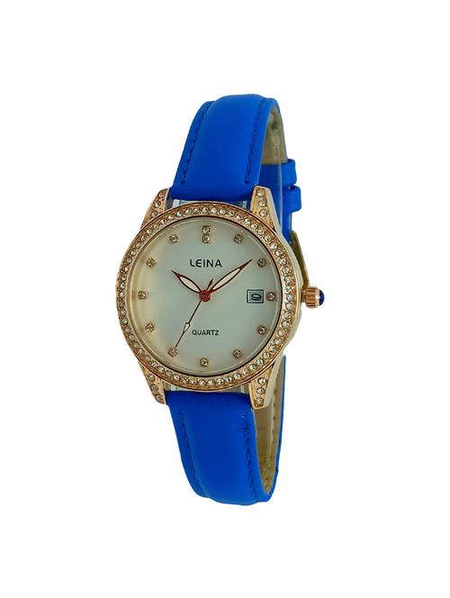 leatherette strap analog watch(jm541) - 16214840 - Very Small Image - 1