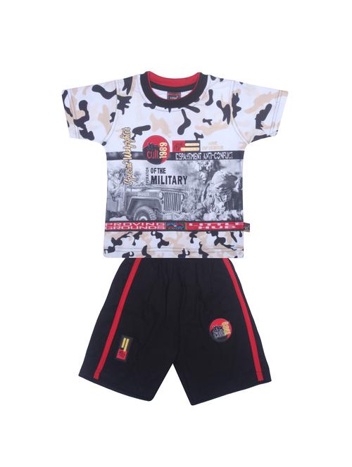 blue cotton twin set - 16216671 - Very Small Image - 1