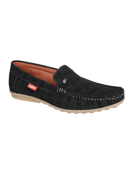 black printed slip on loafers - 16220726 - Very Small Image - 1