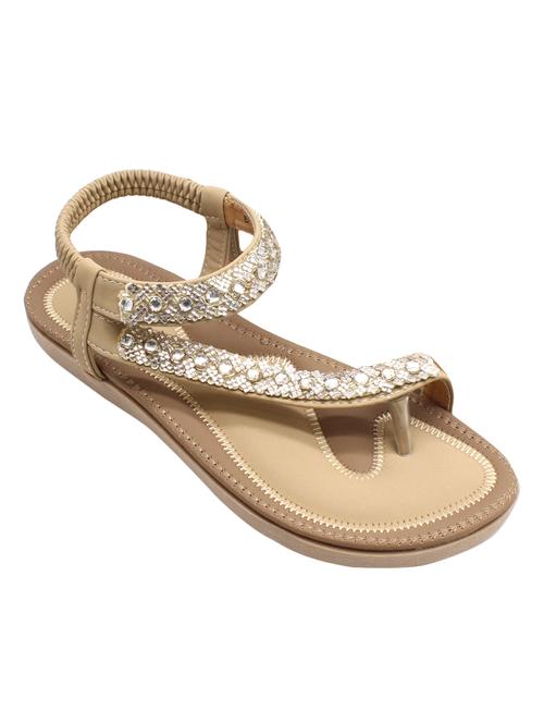 beige back strap sandals - 16222649 - Very Small Image - 1