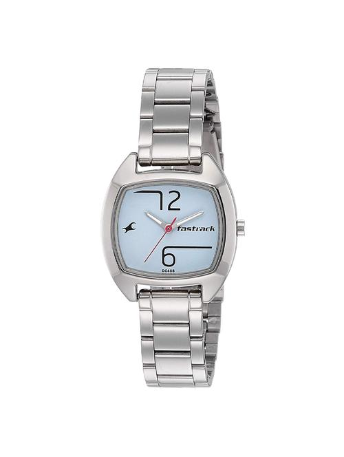 fastrack analog blue dial girls watch-6162sm01 - 16223054 - Very Small Image - 1