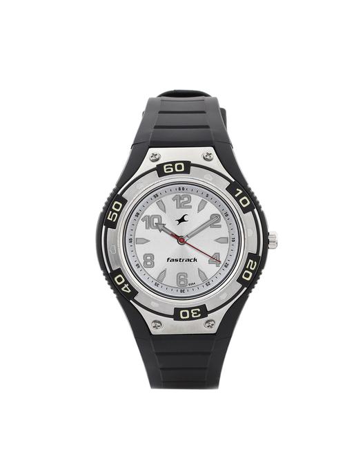 fastrack analog silver dial men's watch - ne9333pp01j - 16223636 - Very Small Image - 1