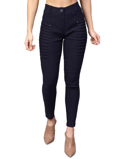 high rise pintucked jegging - 16225889 - Very Small Image - 1