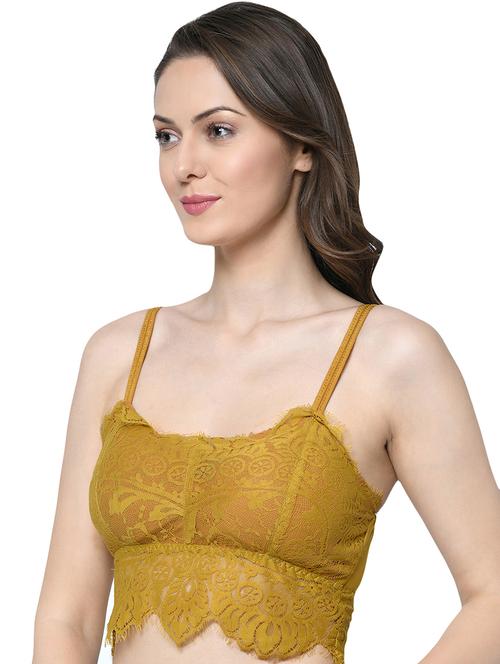 lightly padded floral lace bralette - 16227459 - Very Small Image - 1