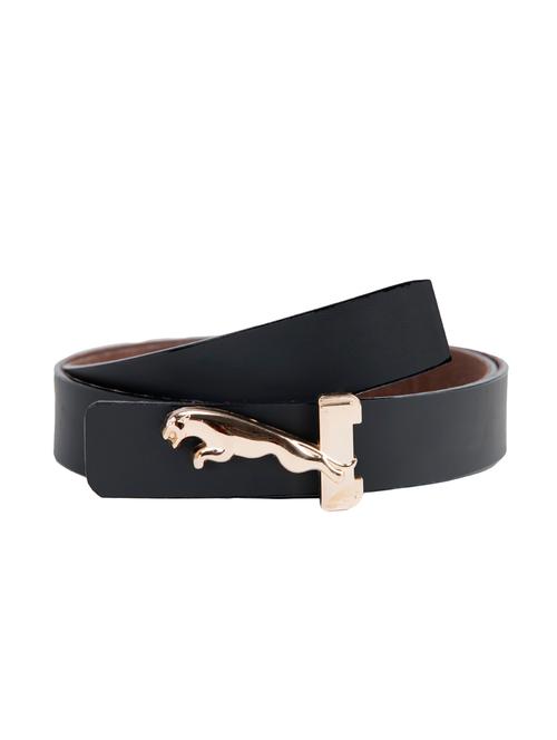 black leatherette belt - 16242345 - Very Small Image - 1
