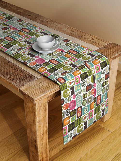 digital printed table runner 13" x 54" - 16246377 - Very Small Image - 1