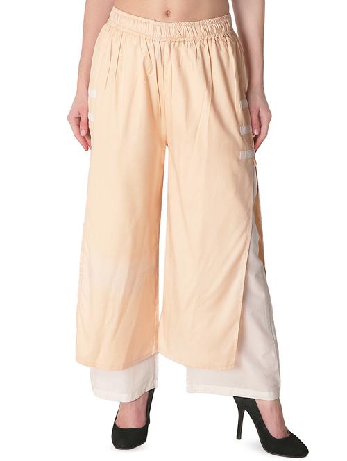 high rise layered palazzo - 16249762 - Very Small Image - 1