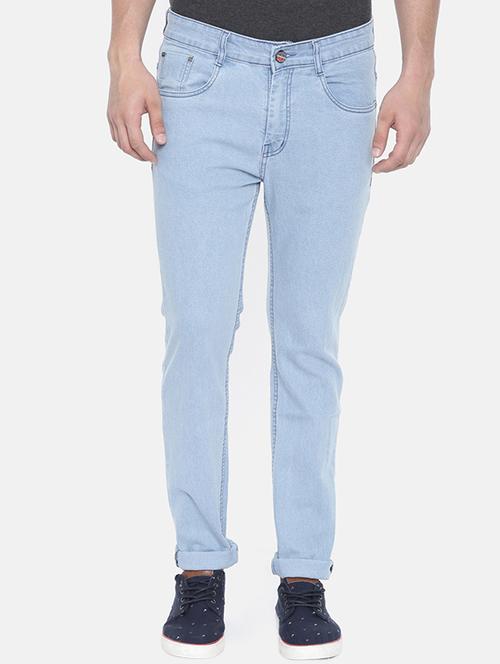 blue denim plain jeans - 16250104 - Very Small Image - 1