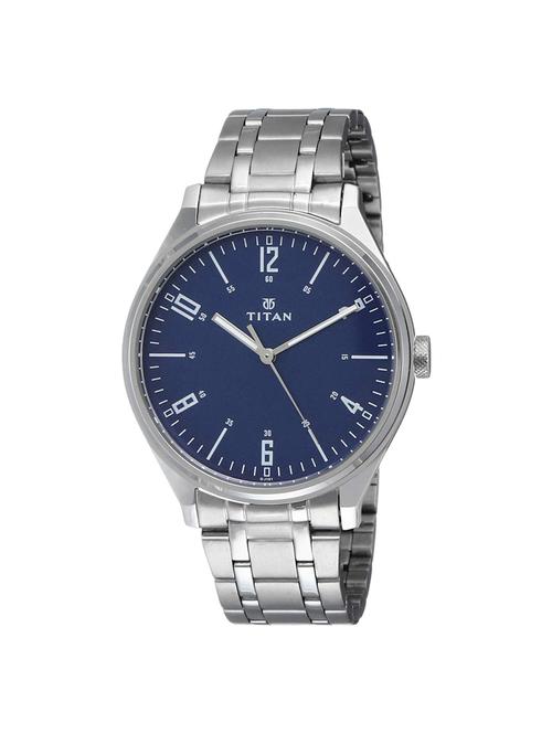 titan neo iv analog blue dial men's watch-1802sm02 - 16256878 - Very Small Image - 1