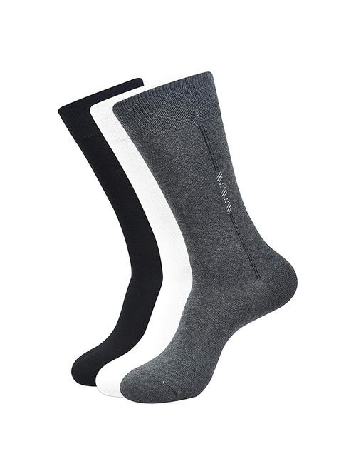 men pack of 3 solid above ankle length sock - 16260676 - Very Small Image - 1
