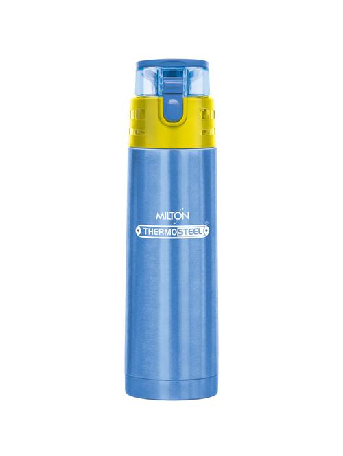 milton atlantis-900 thermosteel hot & cold tea water bottle 750 ml blue - 16264383 - Very Small Image - 1