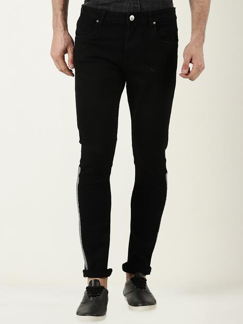 black denim plain jeans - 16265155 - Very Small Image - 1