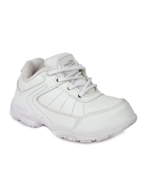 white leatherette formal shoes - 16267605 - Very Small Image - 1