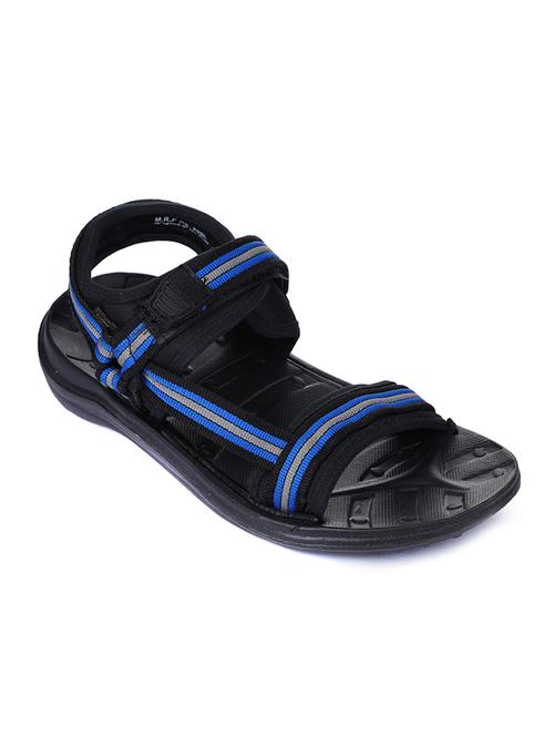 blue leatherette back strap floaters - 16267679 - Very Small Image - 1