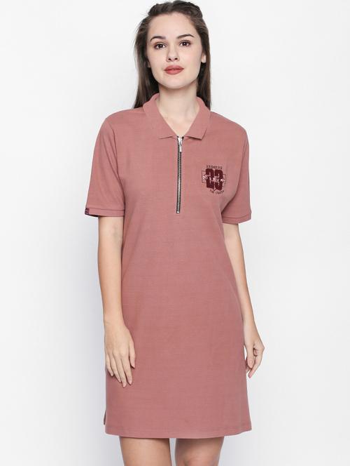 embroidered shift dress - 16269917 - Very Small Image - 1