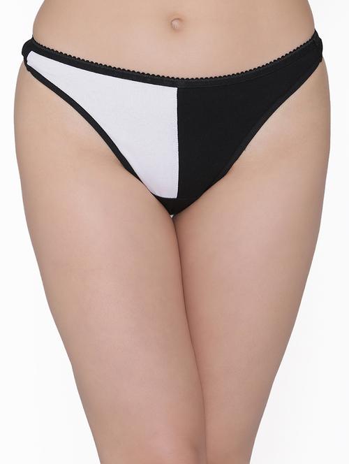 color block thongs - 16273205 - Very Small Image - 1